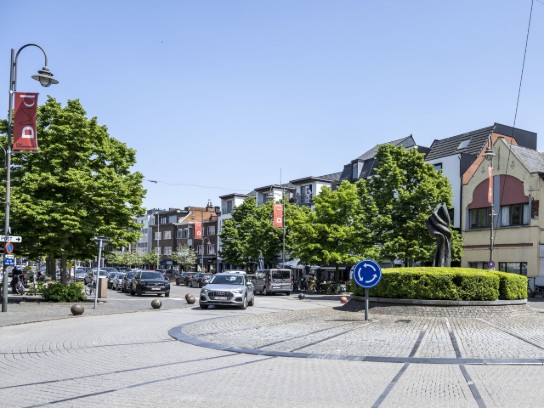 Rondpunt Oude Vest (vergroot foto)