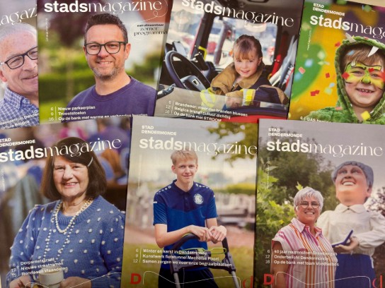 Foto meerdere stadsmagazines (vergroot foto)