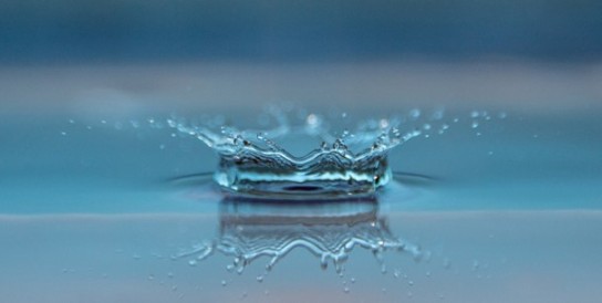 Waterdruppel (vergroot foto)